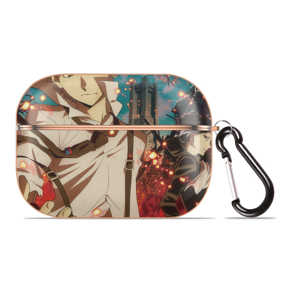 （画像用） 文豪ストレイドッグス Bungo Stray Dogs 【AirPods Pro用】ハードシェル保護ケース｜耐衝撃・防指紋・カラビナ付き商品仕様