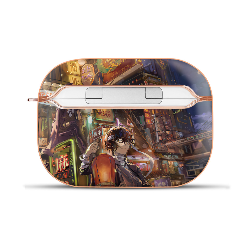 （画像用） 文豪ストレイドッグス Bungo Stray Dogs 【AirPods Pro用】ハードシェル保護ケース｜耐衝撃・防指紋・カラビナ付き商品仕様