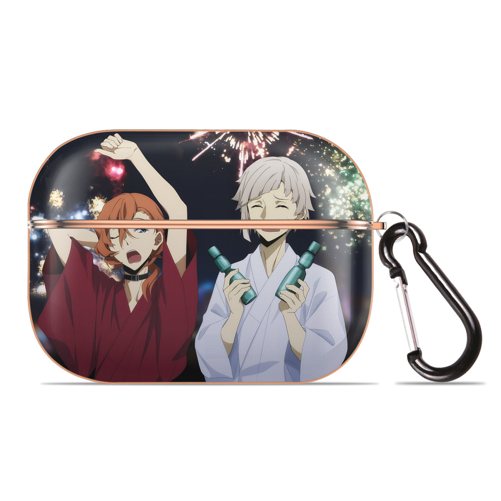 （画像用） 文豪ストレイドッグス Bungo Stray Dogs 【AirPods Pro用】ハードシェル保護ケース｜耐衝撃・防指紋・カラビナ付き商品仕様