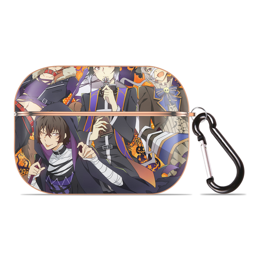 （画像用） 文豪ストレイドッグス Bungo Stray Dogs 【AirPods Pro用】ハードシェル保護ケース｜耐衝撃・防指紋・カラビナ付き商品仕様
