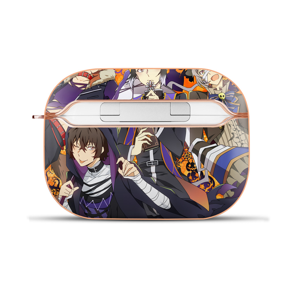 （画像用） 文豪ストレイドッグス Bungo Stray Dogs 【AirPods Pro用】ハードシェル保護ケース｜耐衝撃・防指紋・カラビナ付き商品仕様
