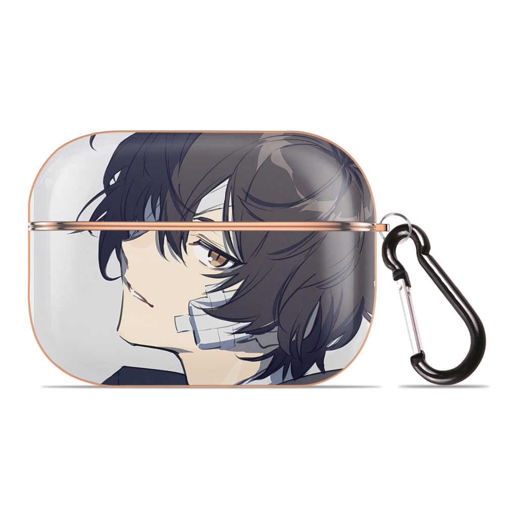 （画像用） 文豪ストレイドッグス Bungo Stray Dogs 【AirPods Pro用】ハードシェル保護ケース｜耐衝撃・防指紋・カラビナ付き商品仕様