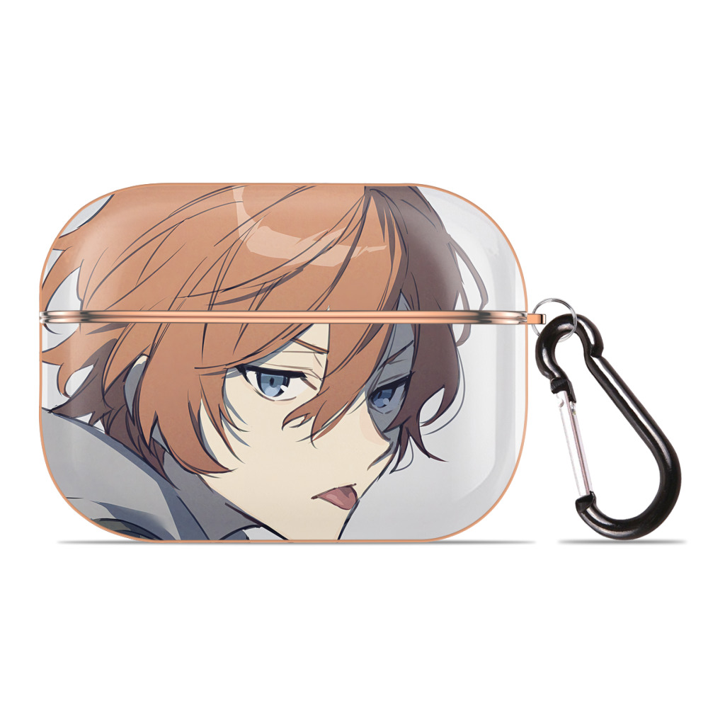 （画像用） 文豪ストレイドッグス Bungo Stray Dogs 【AirPods Pro用】ハードシェル保護ケース｜耐衝撃・防指紋・カラビナ付き商品仕様