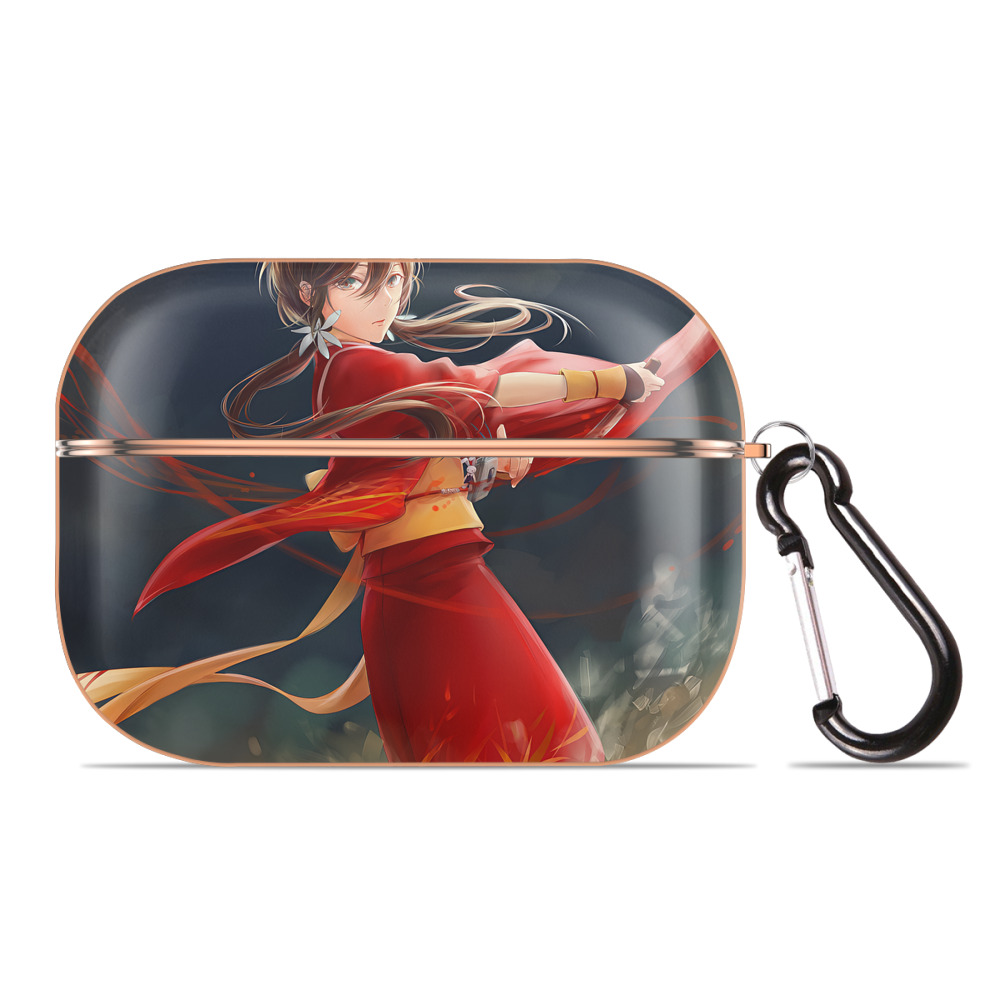 （画像用） 文豪ストレイドッグス Bungo Stray Dogs 【AirPods Pro用】ハードシェル保護ケース｜耐衝撃・防指紋・カラビナ付き商品仕様