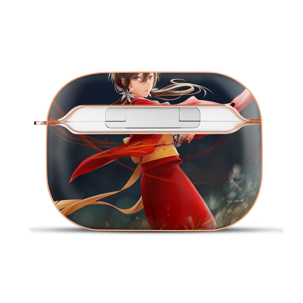（画像用） 文豪ストレイドッグス Bungo Stray Dogs 【AirPods Pro用】ハードシェル保護ケース｜耐衝撃・防指紋・カラビナ付き商品仕様