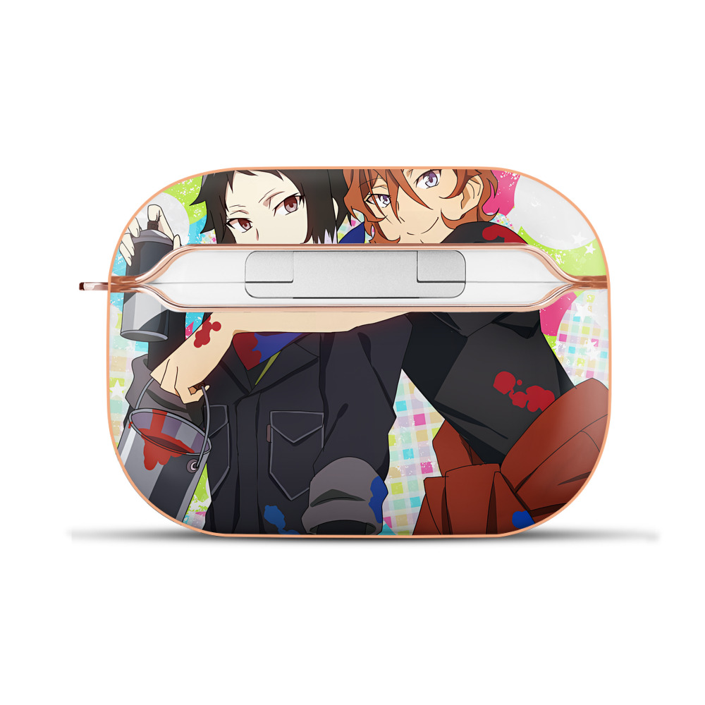 （画像用） 文豪ストレイドッグス Bungo Stray Dogs 【AirPods Pro用】ハードシェル保護ケース｜耐衝撃・防指紋・カラビナ付き商品仕様