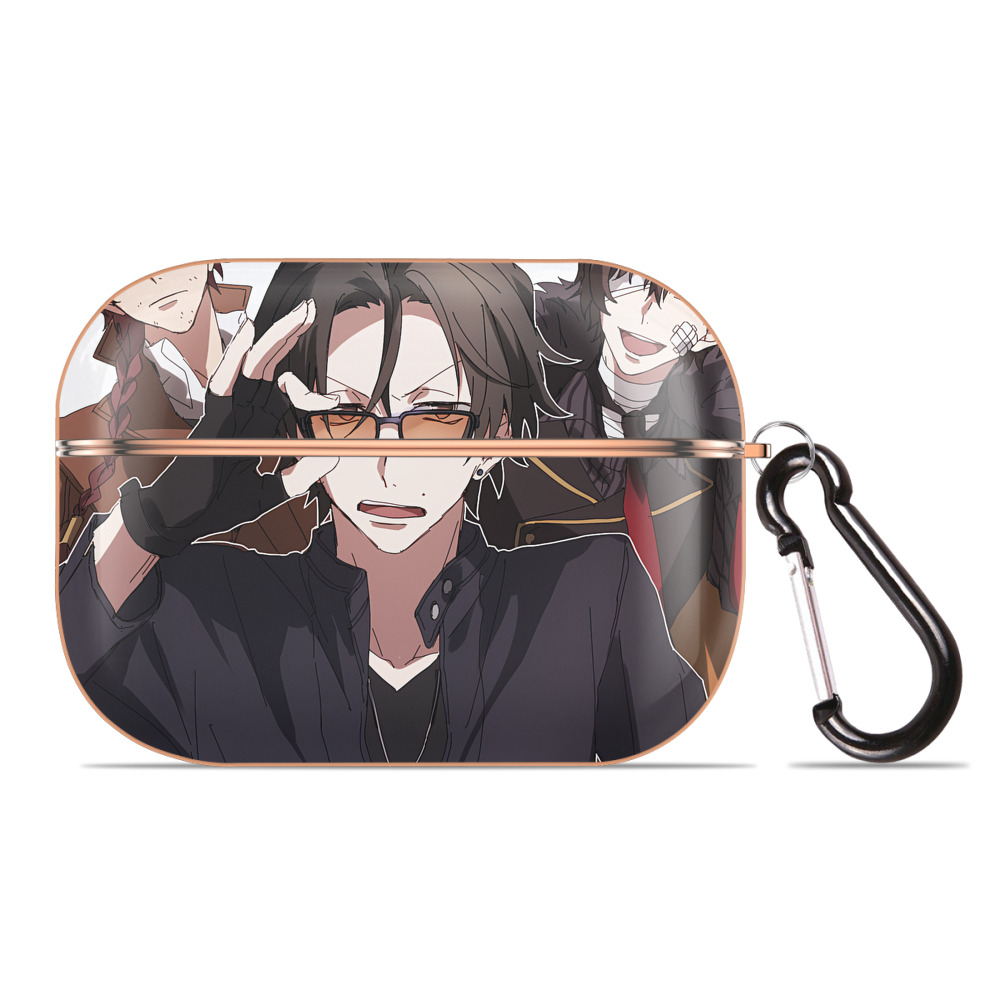 （画像用） 文豪ストレイドッグス Bungo Stray Dogs 【AirPods Pro用】ハードシェル保護ケース｜耐衝撃・防指紋・カラビナ付き商品仕様