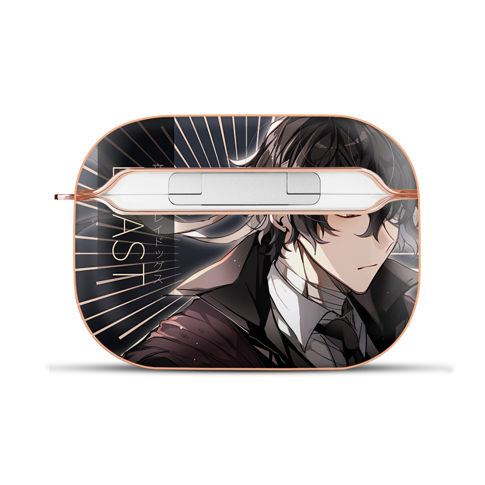（画像用） 文豪ストレイドッグス Bungo Stray Dogs 【AirPods Pro用】ハードシェル保護ケース｜耐衝撃・防指紋・カラビナ付き商品仕様