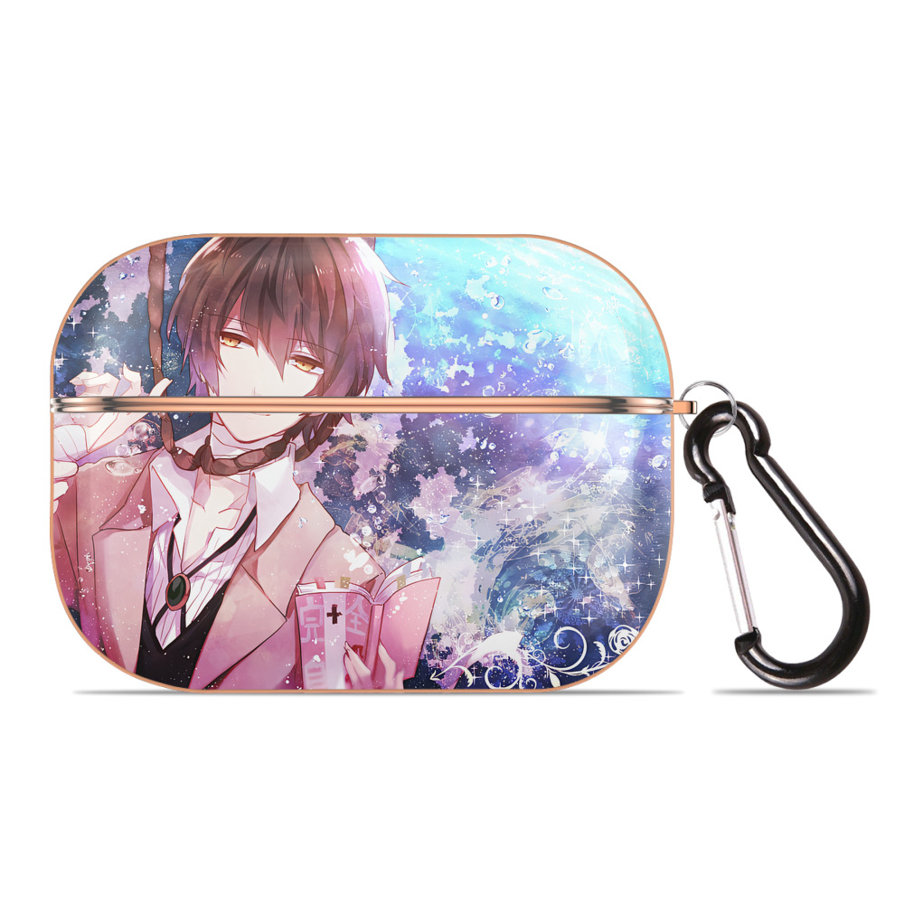 （画像用） 文豪ストレイドッグス Bungo Stray Dogs 【AirPods Pro用】ハードシェル保護ケース｜耐衝撃・防指紋・カラビナ付き商品仕様