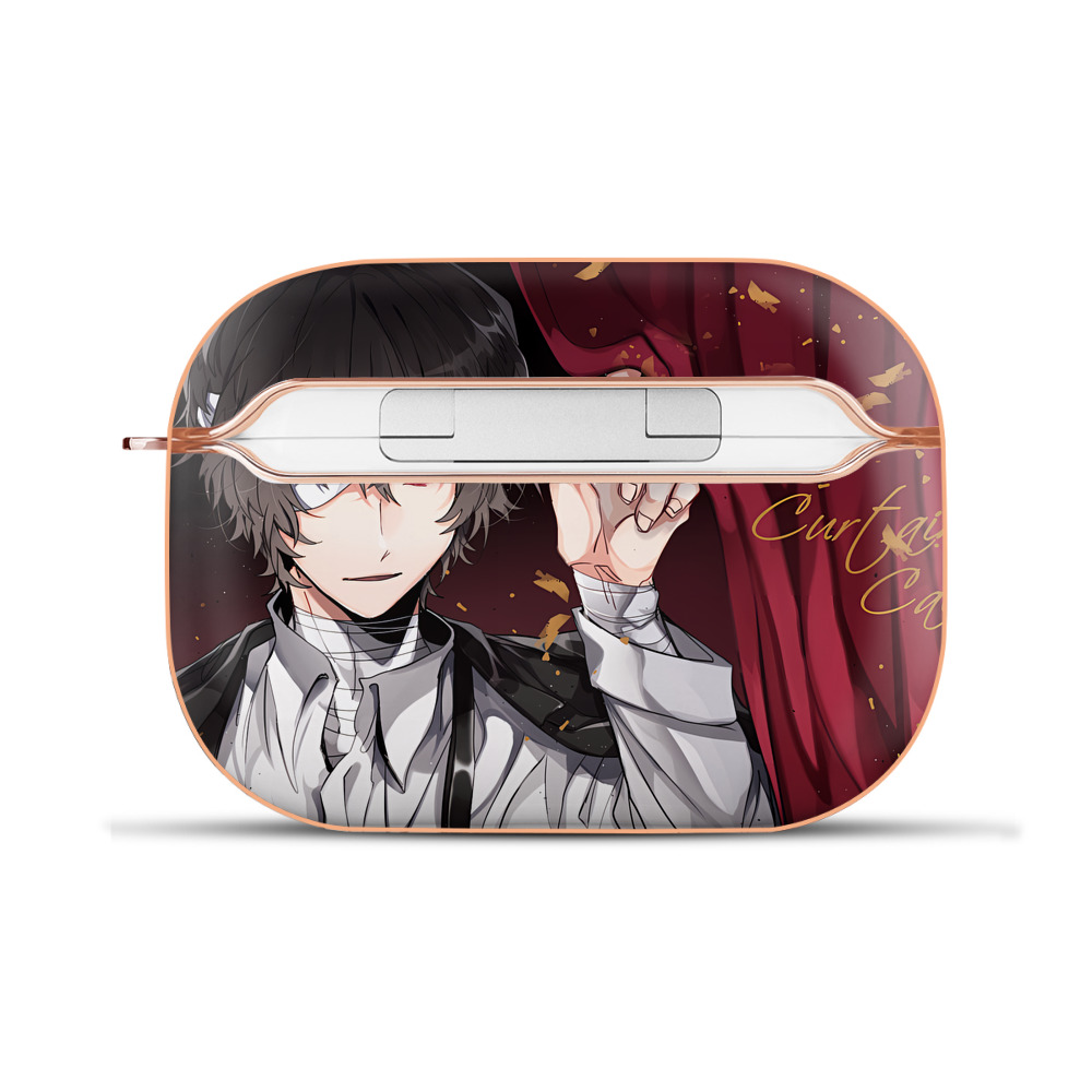 （画像用） 文豪ストレイドッグス Bungo Stray Dogs 【AirPods Pro用】ハードシェル保護ケース｜耐衝撃・防指紋・カラビナ付き商品仕様