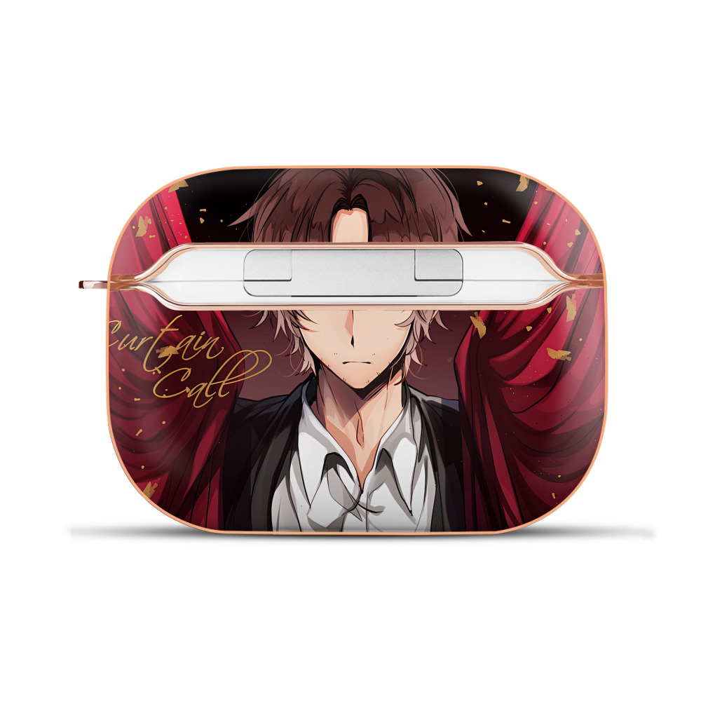 （画像用） 文豪ストレイドッグス Bungo Stray Dogs 【AirPods Pro用】ハードシェル保護ケース｜耐衝撃・防指紋・カラビナ付き商品仕様