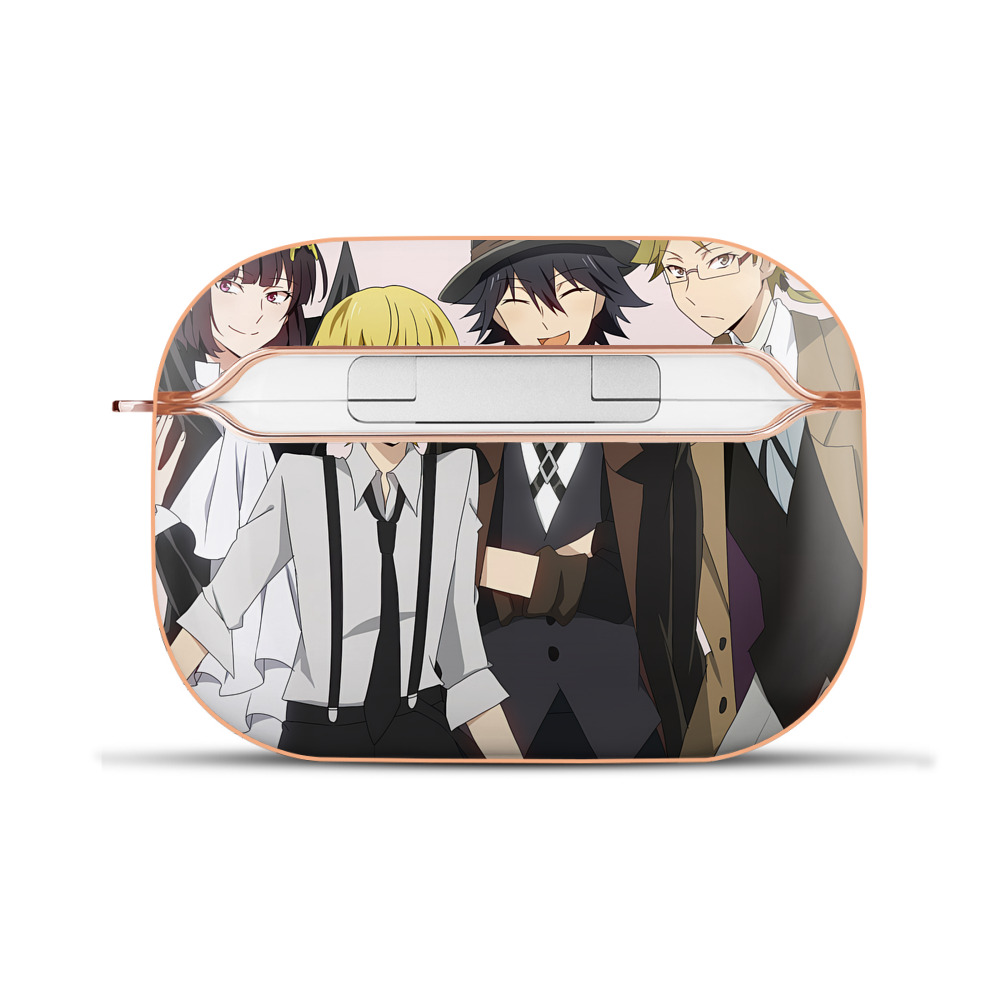 （画像用） 文豪ストレイドッグス Bungo Stray Dogs 【AirPods Pro用】ハードシェル保護ケース｜耐衝撃・防指紋・カラビナ付き商品仕様