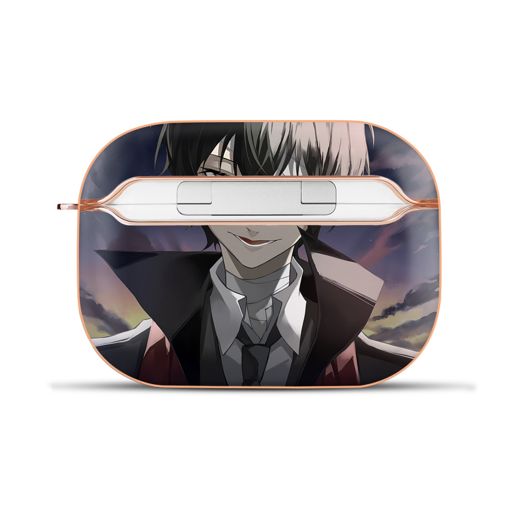 （画像用） 文豪ストレイドッグス Bungo Stray Dogs 【AirPods Pro用】ハードシェル保護ケース｜耐衝撃・防指紋・カラビナ付き商品仕様