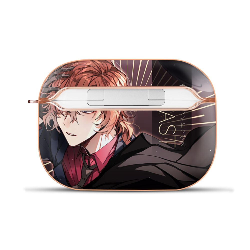 （画像用） 文豪ストレイドッグス Bungo Stray Dogs 【AirPods Pro用】ハードシェル保護ケース｜耐衝撃・防指紋・カラビナ付き商品仕様