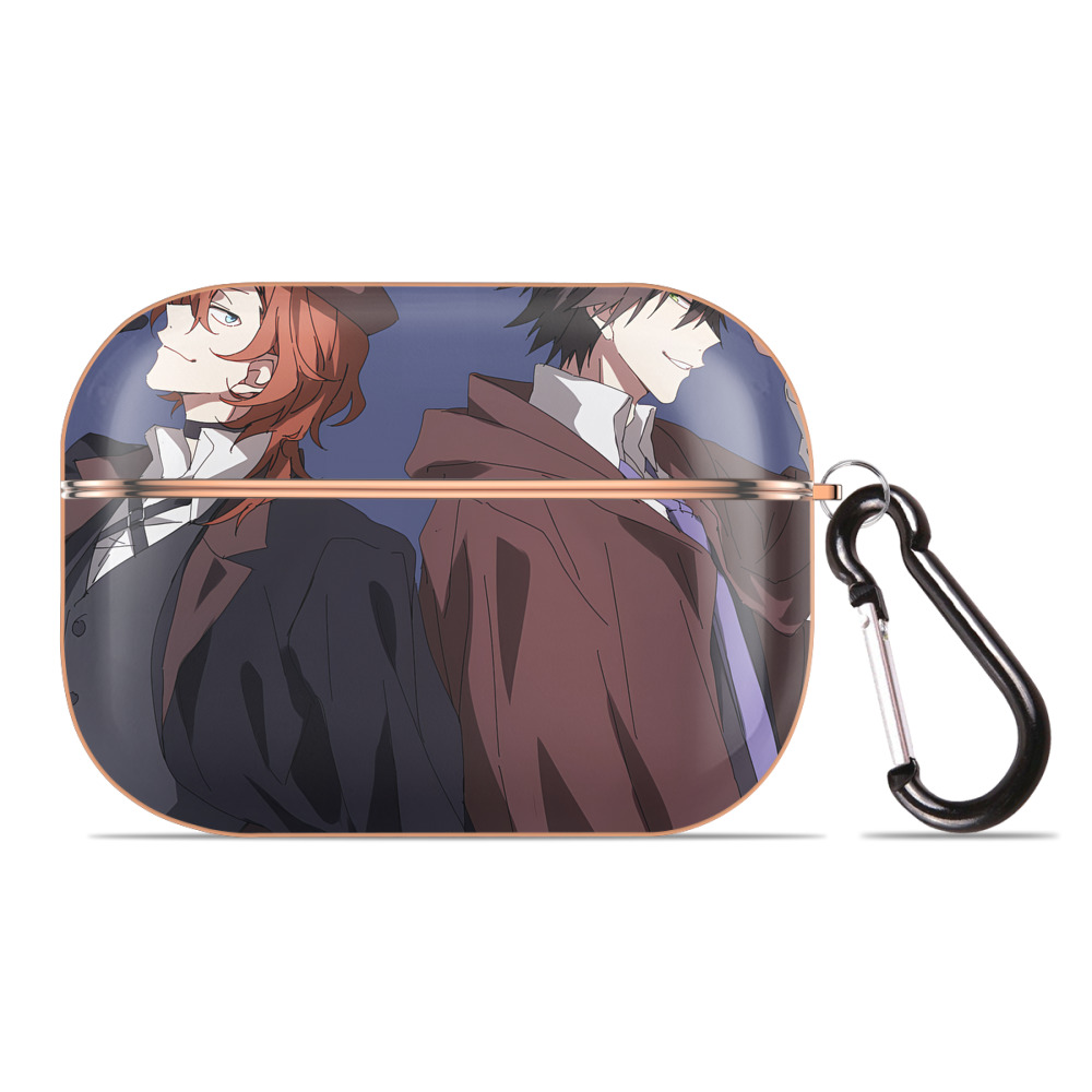（画像用） 文豪ストレイドッグス Bungo Stray Dogs 【AirPods Pro用】ハードシェル保護ケース｜耐衝撃・防指紋・カラビナ付き商品仕様