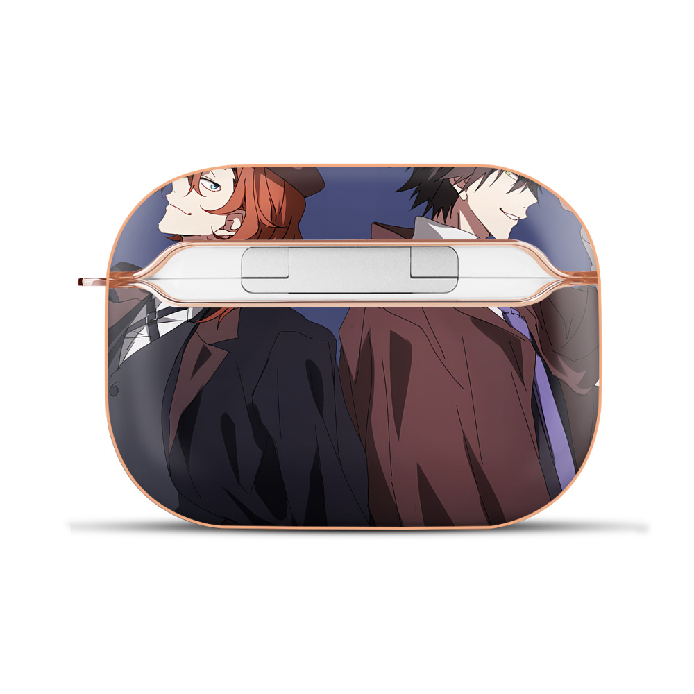 （画像用） 文豪ストレイドッグス Bungo Stray Dogs 【AirPods Pro用】ハードシェル保護ケース｜耐衝撃・防指紋・カラビナ付き商品仕様