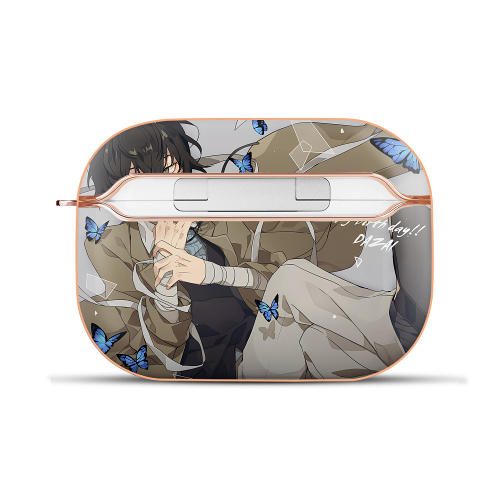 （画像用） 文豪ストレイドッグス Bungo Stray Dogs 【AirPods Pro用】ハードシェル保護ケース｜耐衝撃・防指紋・カラビナ付き商品仕様