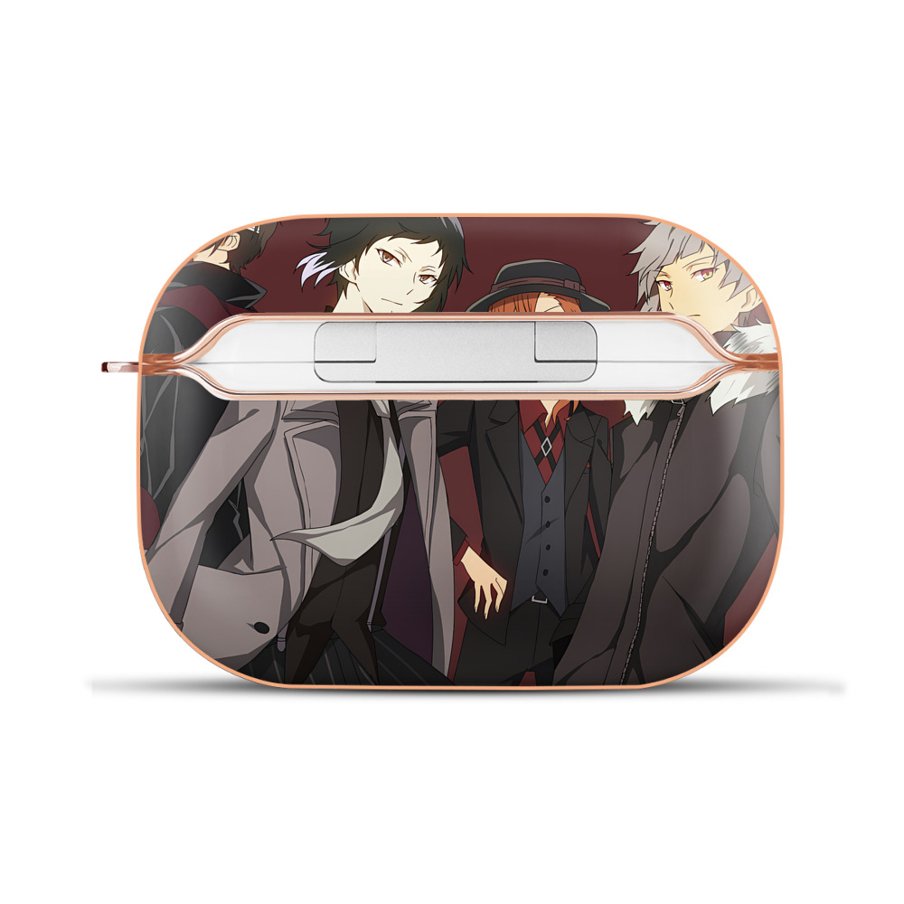 （画像用） 文豪ストレイドッグス Bungo Stray Dogs 【AirPods Pro用】ハードシェル保護ケース｜耐衝撃・防指紋・カラビナ付き商品仕様
