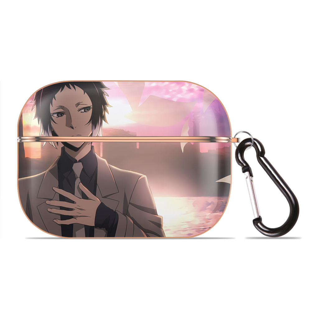 （画像用） 文豪ストレイドッグス Bungo Stray Dogs 【AirPods Pro用】ハードシェル保護ケース｜耐衝撃・防指紋・カラビナ付き商品仕様