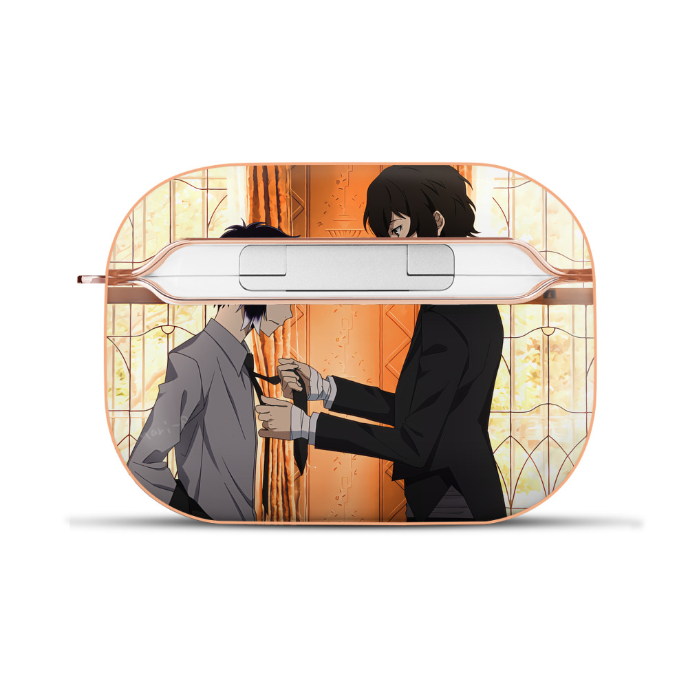 （画像用） 文豪ストレイドッグス Bungo Stray Dogs 【AirPods Pro用】ハードシェル保護ケース｜耐衝撃・防指紋・カラビナ付き商品仕様