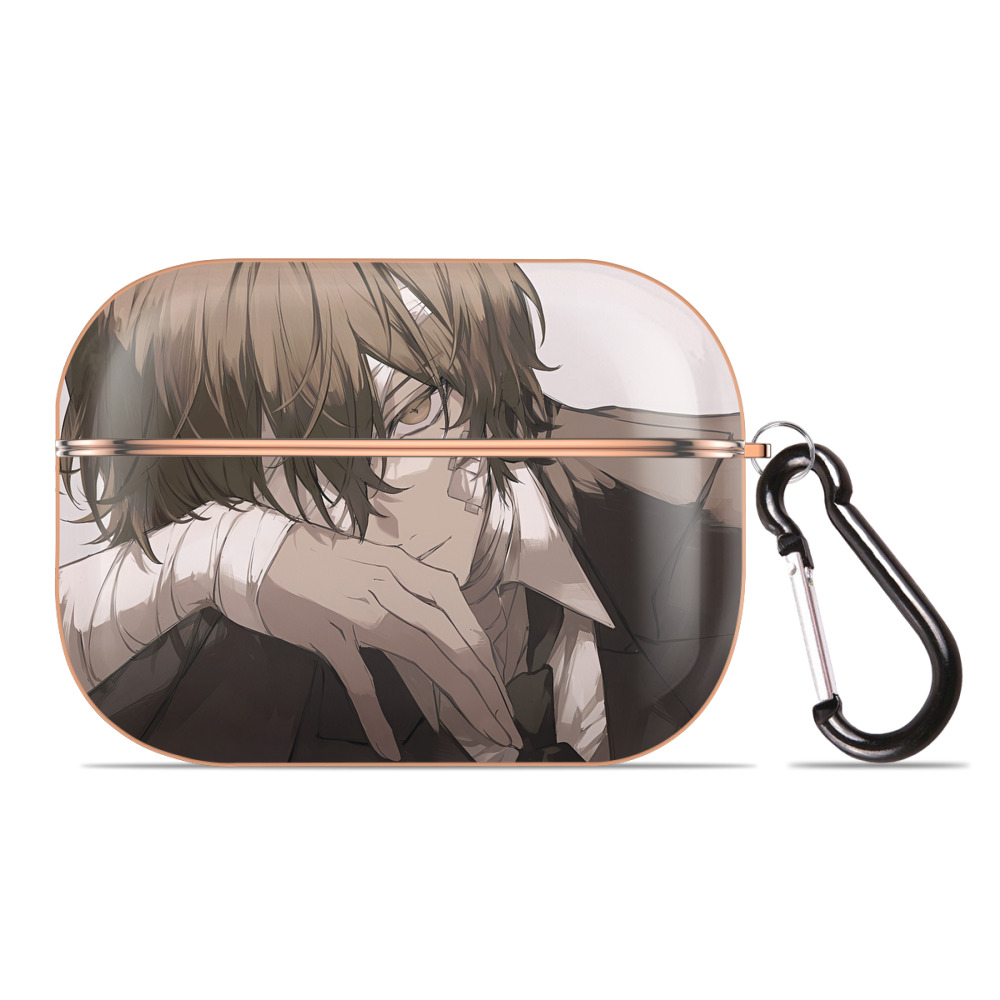 （画像用） 文豪ストレイドッグス Bungo Stray Dogs 【AirPods Pro用】ハードシェル保護ケース｜耐衝撃・防指紋・カラビナ付き商品仕様