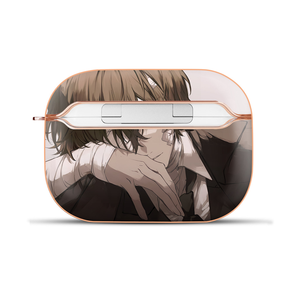 （画像用） 文豪ストレイドッグス Bungo Stray Dogs 【AirPods Pro用】ハードシェル保護ケース｜耐衝撃・防指紋・カラビナ付き商品仕様
