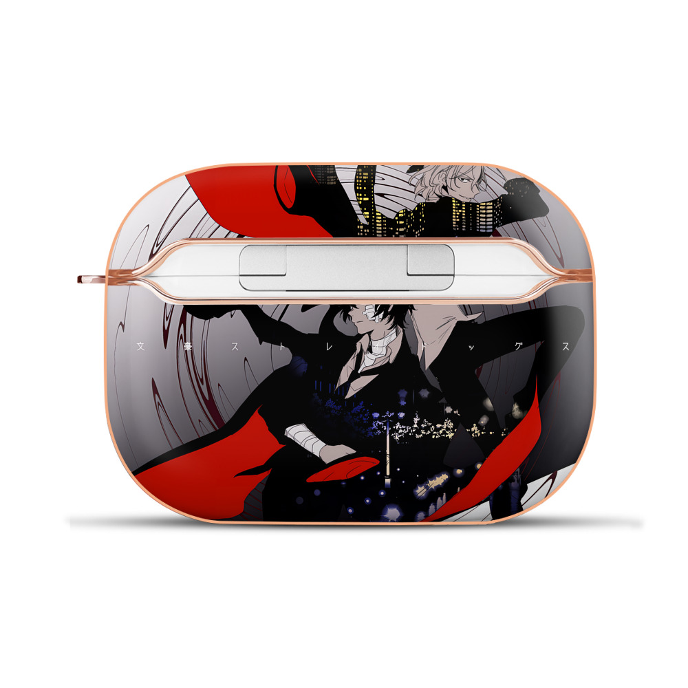 （画像用） 文豪ストレイドッグス Bungo Stray Dogs 【AirPods Pro用】ハードシェル保護ケース｜耐衝撃・防指紋・カラビナ付き商品仕様