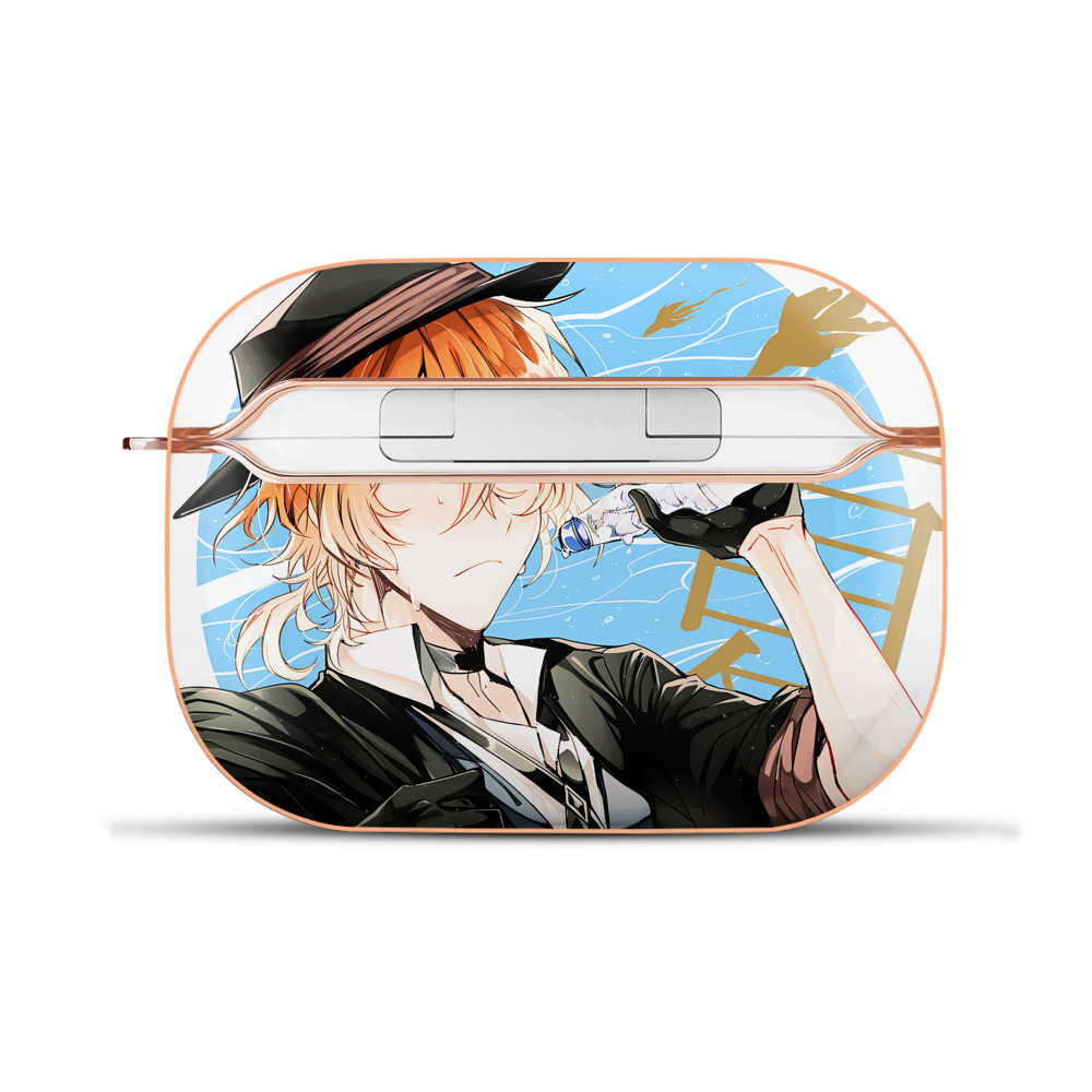 （画像用） 文豪ストレイドッグス Bungo Stray Dogs 【AirPods Pro用】ハードシェル保護ケース｜耐衝撃・防指紋・カラビナ付き商品仕様