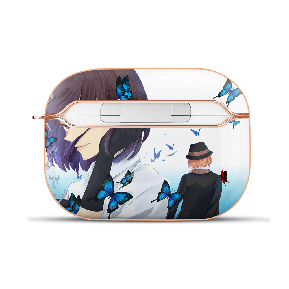 （画像用） 文豪ストレイドッグス Bungo Stray Dogs 【AirPods Pro用】ハードシェル保護ケース｜耐衝撃・防指紋・カラビナ付き商品仕様