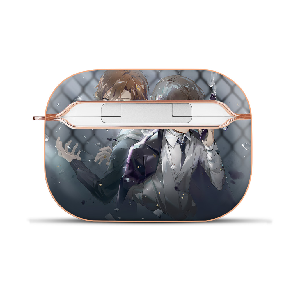 （画像用） 文豪ストレイドッグス Bungo Stray Dogs 【AirPods Pro用】ハードシェル保護ケース｜耐衝撃・防指紋・カラビナ付き商品仕様