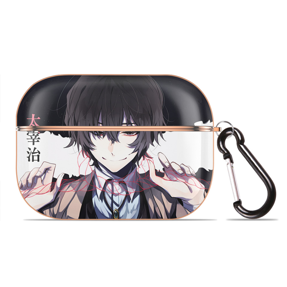 （画像用） 文豪ストレイドッグス Bungo Stray Dogs 【AirPods Pro用】ハードシェル保護ケース｜耐衝撃・防指紋・カラビナ付き商品仕様