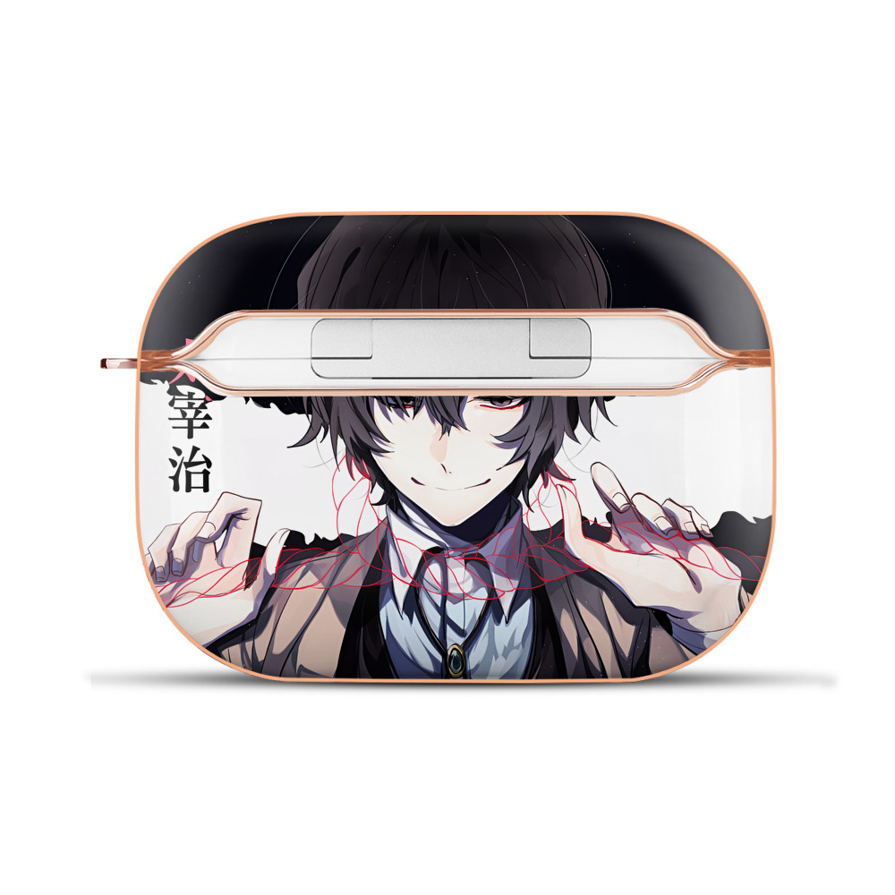 （画像用） 文豪ストレイドッグス Bungo Stray Dogs 【AirPods Pro用】ハードシェル保護ケース｜耐衝撃・防指紋・カラビナ付き商品仕様