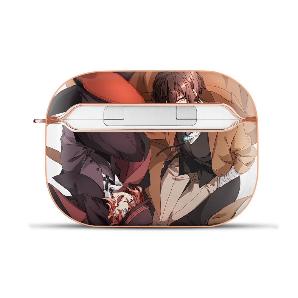 （画像用） 文豪ストレイドッグス Bungo Stray Dogs 【AirPods Pro用】ハードシェル保護ケース｜耐衝撃・防指紋・カラビナ付き商品仕様