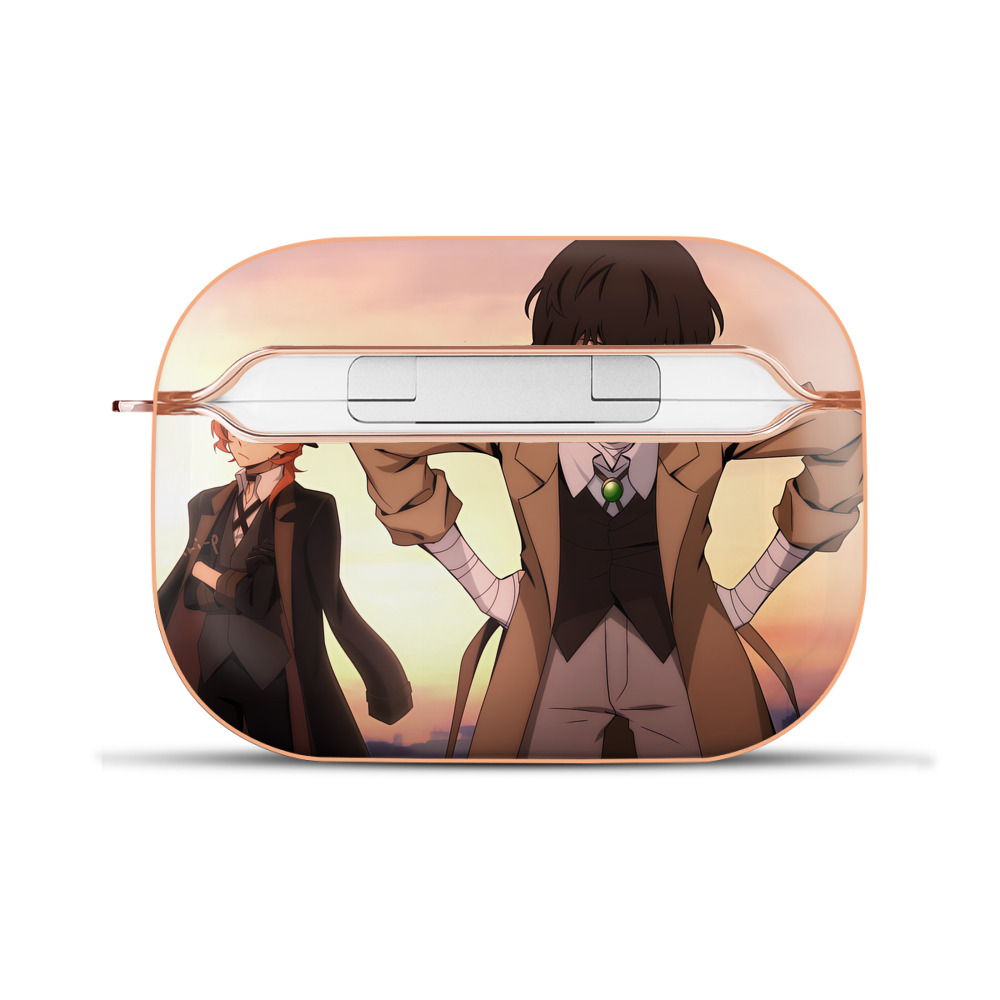 （画像用） 文豪ストレイドッグス Bungo Stray Dogs 【AirPods Pro用】ハードシェル保護ケース｜耐衝撃・防指紋・カラビナ付き商品仕様