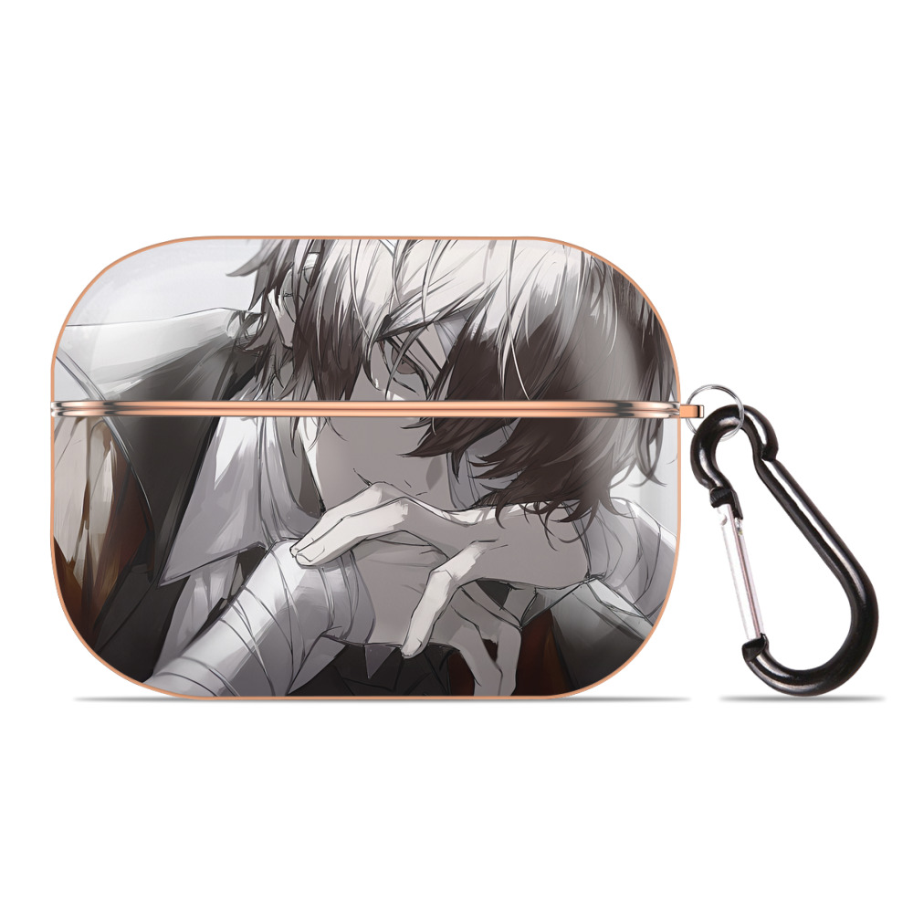 （画像用） 文豪ストレイドッグス Bungo Stray Dogs 【AirPods Pro用】ハードシェル保護ケース｜耐衝撃・防指紋・カラビナ付き商品仕様