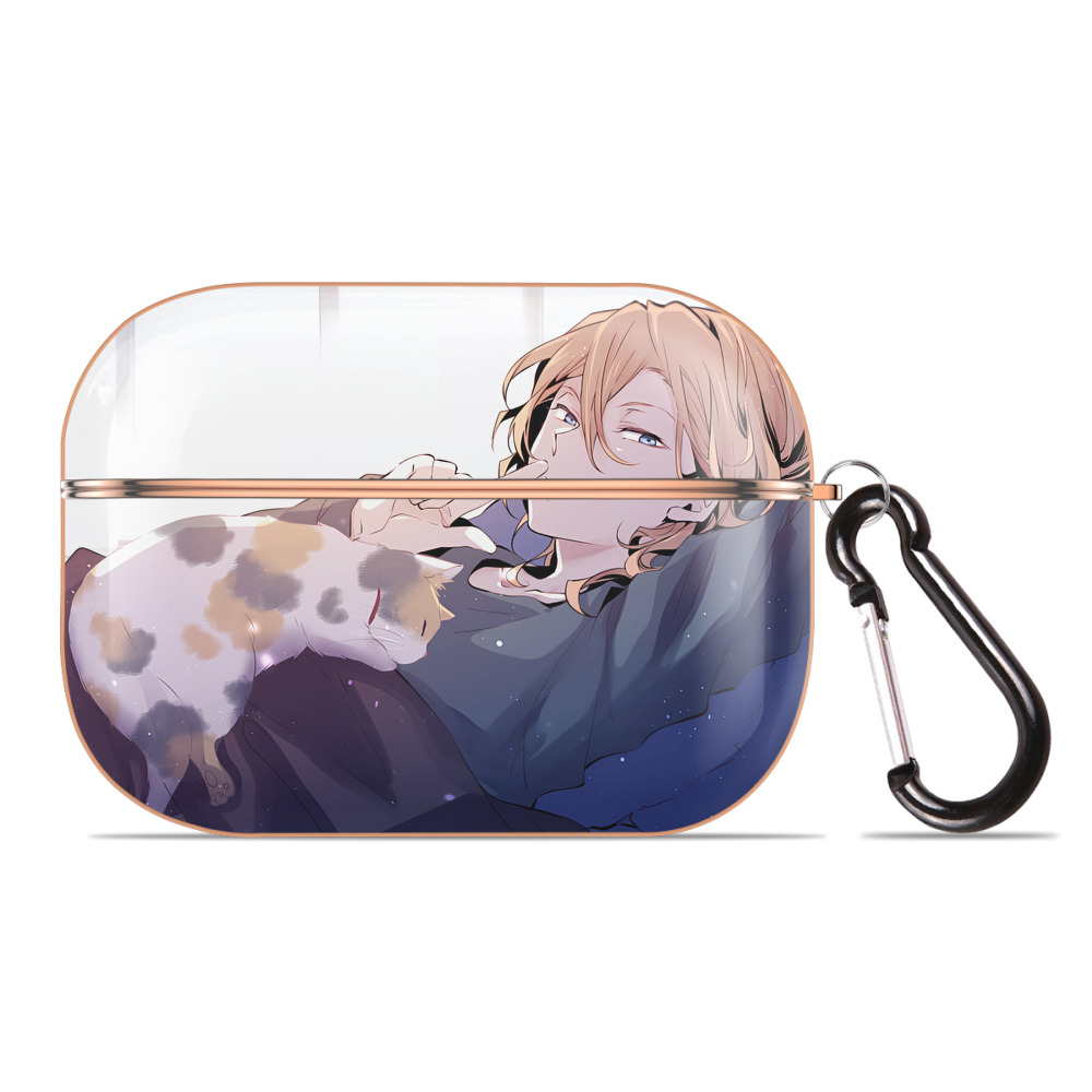 （画像用） 文豪ストレイドッグス Bungo Stray Dogs 【AirPods Pro用】ハードシェル保護ケース｜耐衝撃・防指紋・カラビナ付き商品仕様