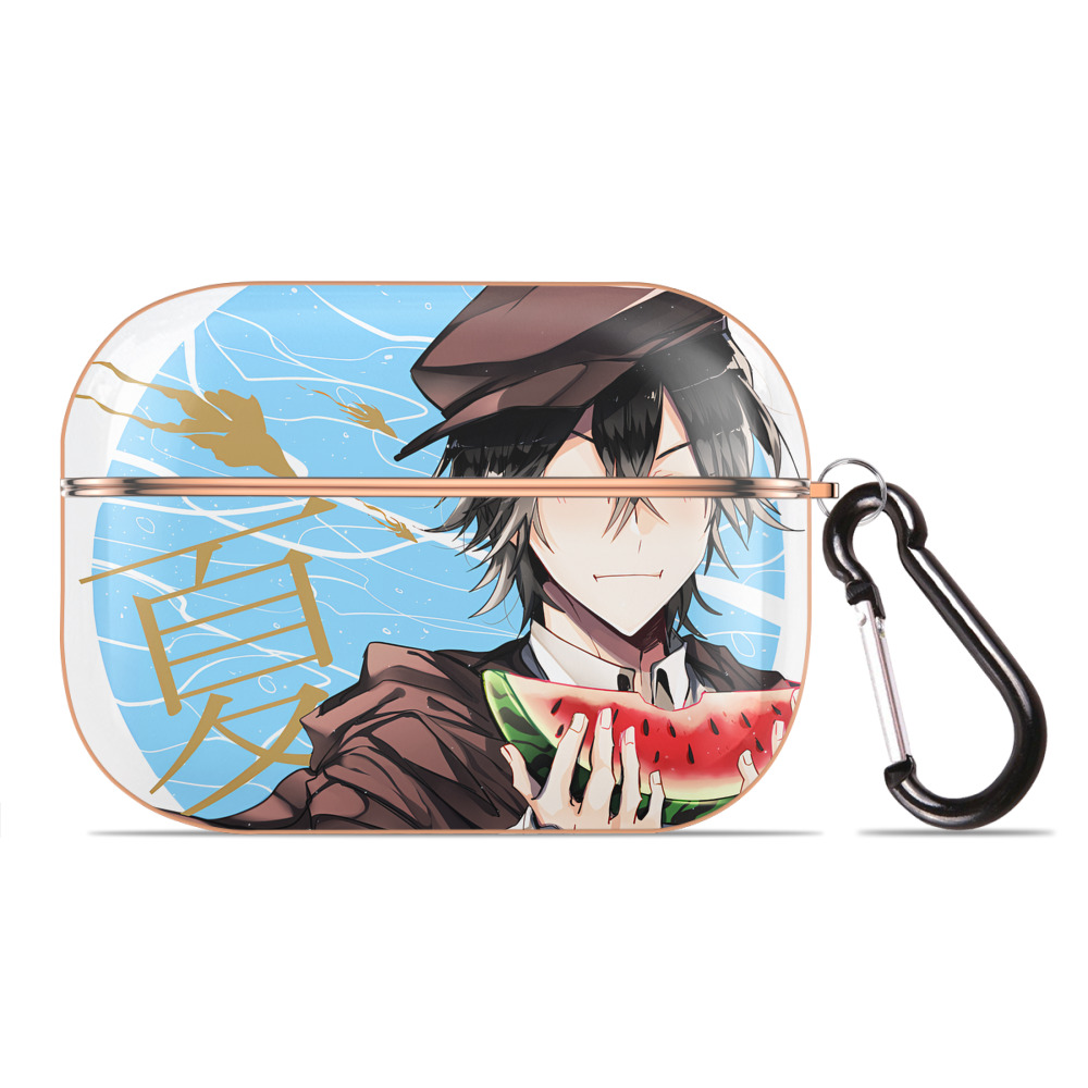 （画像用） 文豪ストレイドッグス Bungo Stray Dogs 【AirPods Pro用】ハードシェル保護ケース｜耐衝撃・防指紋・カラビナ付き商品仕様
