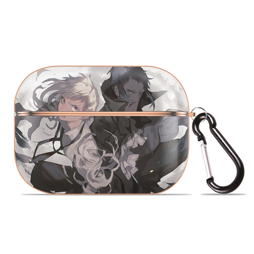 （画像用） 文豪ストレイドッグス Bungo Stray Dogs 【AirPods Pro用】ハードシェル保護ケース｜耐衝撃・防指紋・カラビナ付き商品仕様