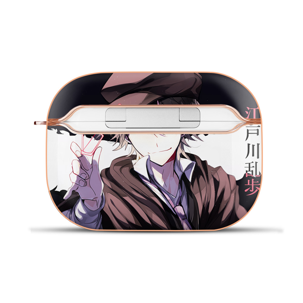 （画像用） 文豪ストレイドッグス Bungo Stray Dogs 【AirPods Pro用】ハードシェル保護ケース｜耐衝撃・防指紋・カラビナ付き商品仕様