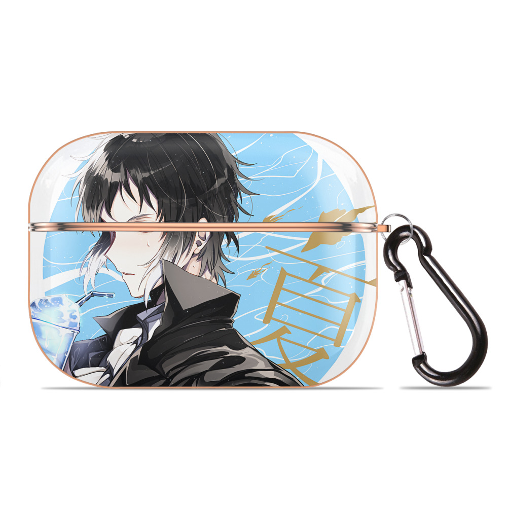 （画像用） 文豪ストレイドッグス Bungo Stray Dogs 【AirPods Pro用】ハードシェル保護ケース｜耐衝撃・防指紋・カラビナ付き商品仕様