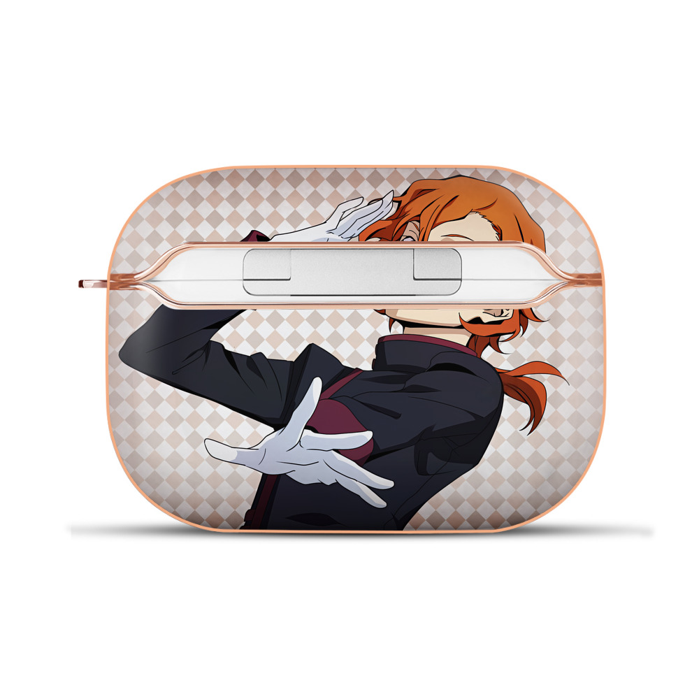（画像用） 文豪ストレイドッグス Bungo Stray Dogs 【AirPods Pro用】ハードシェル保護ケース｜耐衝撃・防指紋・カラビナ付き商品仕様