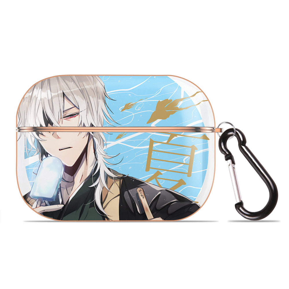 （画像用） 文豪ストレイドッグス Bungo Stray Dogs 【AirPods Pro用】ハードシェル保護ケース｜耐衝撃・防指紋・カラビナ付き商品仕様