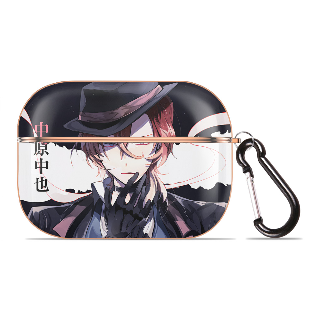 （画像用） 文豪ストレイドッグス Bungo Stray Dogs 【AirPods Pro用】ハードシェル保護ケース｜耐衝撃・防指紋・カラビナ付き商品仕様