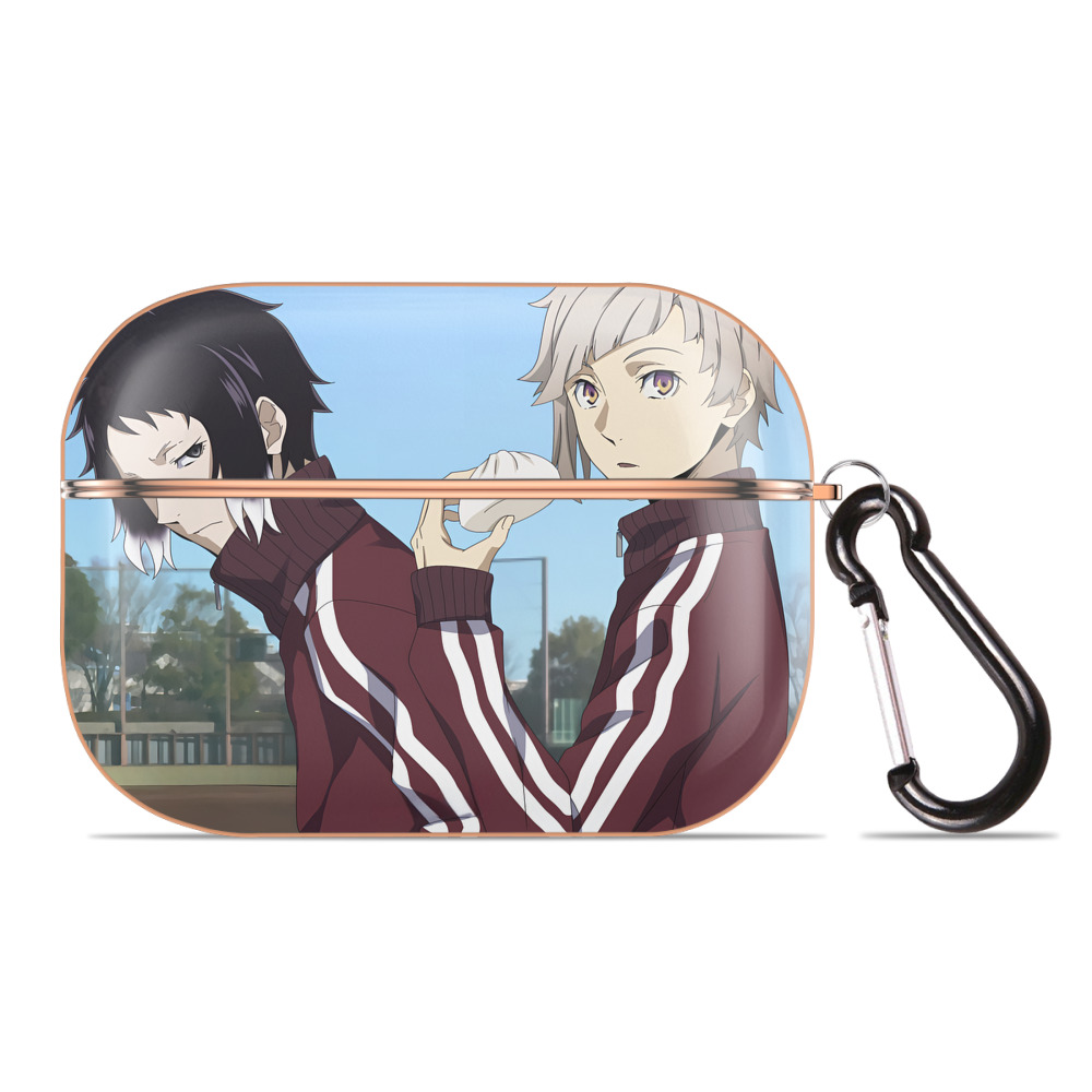 （画像用） 文豪ストレイドッグス Bungo Stray Dogs 【AirPods Pro用】ハードシェル保護ケース｜耐衝撃・防指紋・カラビナ付き商品仕様