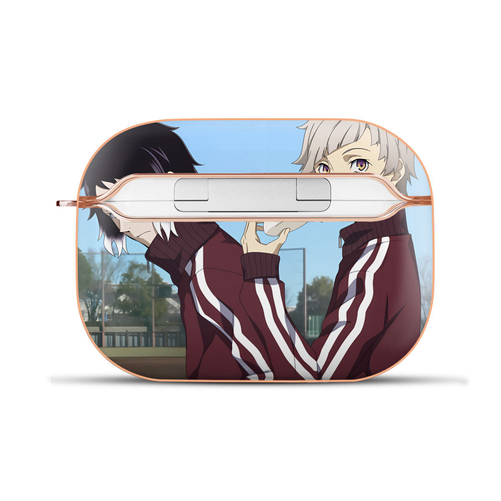 （画像用） 文豪ストレイドッグス Bungo Stray Dogs 【AirPods Pro用】ハードシェル保護ケース｜耐衝撃・防指紋・カラビナ付き商品仕様