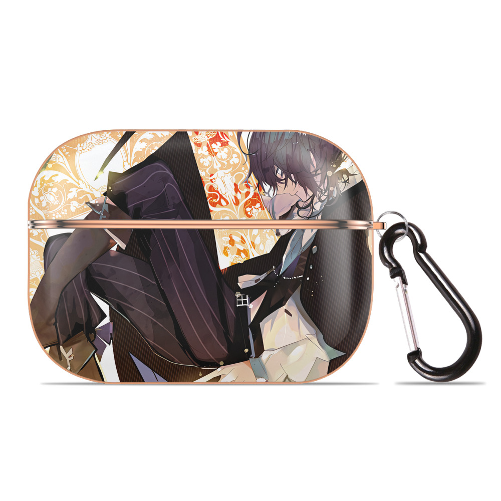 （画像用） 文豪ストレイドッグス Bungo Stray Dogs 【AirPods Pro用】ハードシェル保護ケース｜耐衝撃・防指紋・カラビナ付き商品仕様