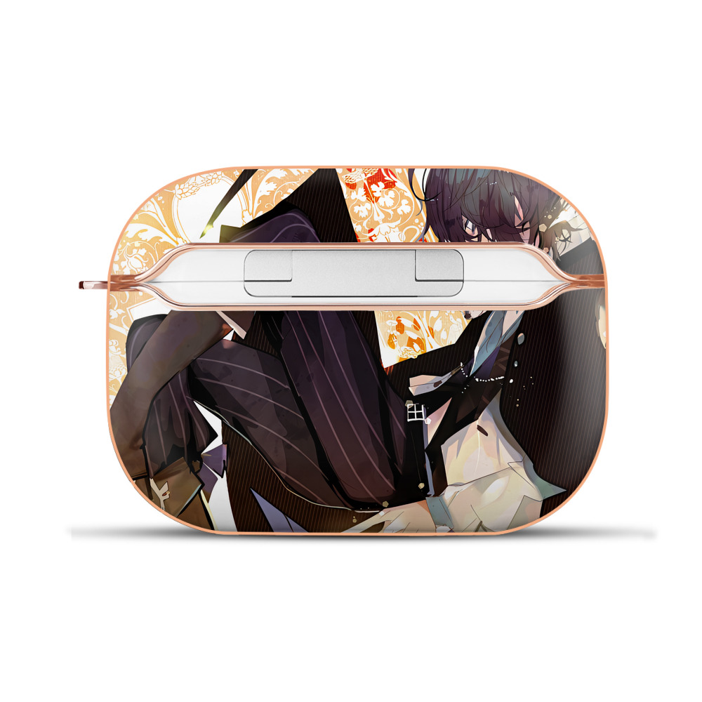 （画像用） 文豪ストレイドッグス Bungo Stray Dogs 【AirPods Pro用】ハードシェル保護ケース｜耐衝撃・防指紋・カラビナ付き商品仕様