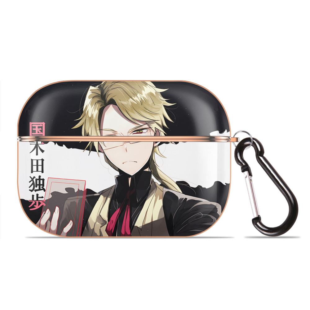 （画像用） 文豪ストレイドッグス Bungo Stray Dogs 【AirPods Pro用】ハードシェル保護ケース｜耐衝撃・防指紋・カラビナ付き商品仕様