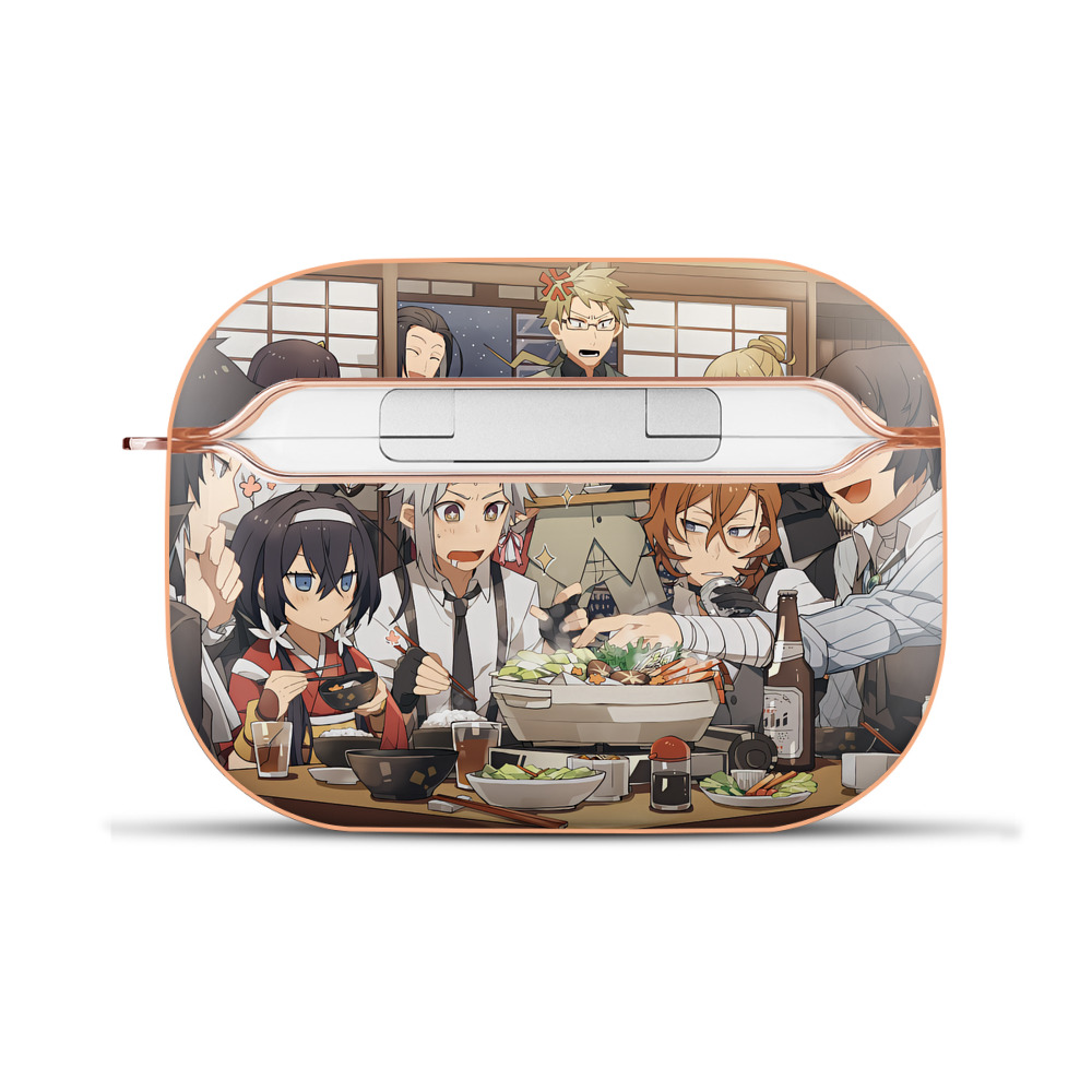 （画像用） 文豪ストレイドッグス Bungo Stray Dogs 【AirPods Pro用】ハードシェル保護ケース｜耐衝撃・防指紋・カラビナ付き商品仕様