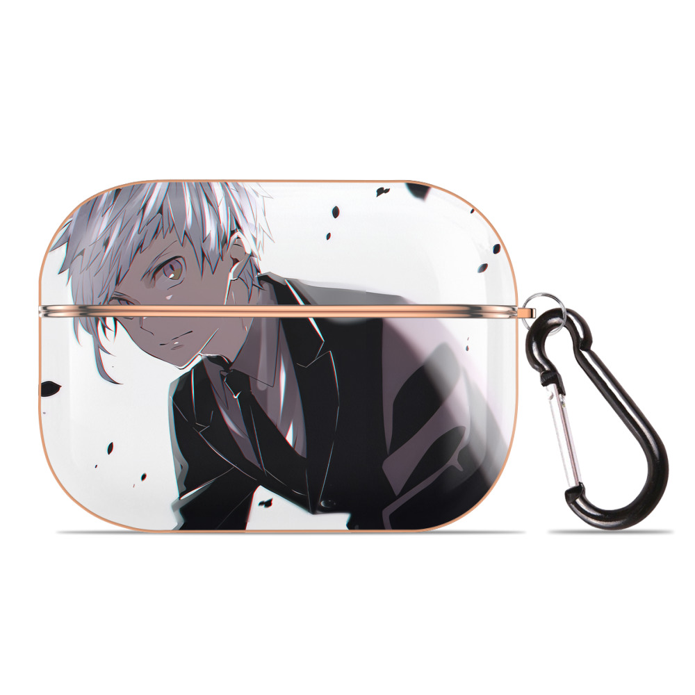 （画像用） 文豪ストレイドッグス Bungo Stray Dogs 【AirPods Pro用】ハードシェル保護ケース｜耐衝撃・防指紋・カラビナ付き商品仕様
